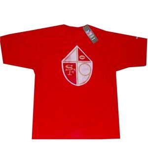 BRAND NEW Vintage Retro San Francisco 49ers Red T-shirt Size Small